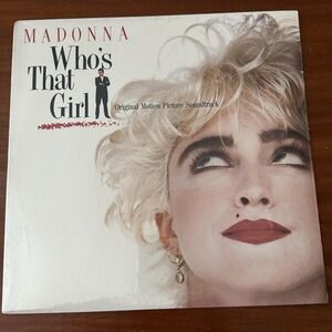 Madonna Who's That Girl Vinyl LP Original Motion Picture Soundtrack 1987 New Sea